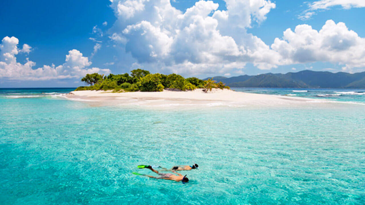 Sandy Spit National Park Snorkel Adventure - Great Harbour, Jost van Dyke, B.V.I.