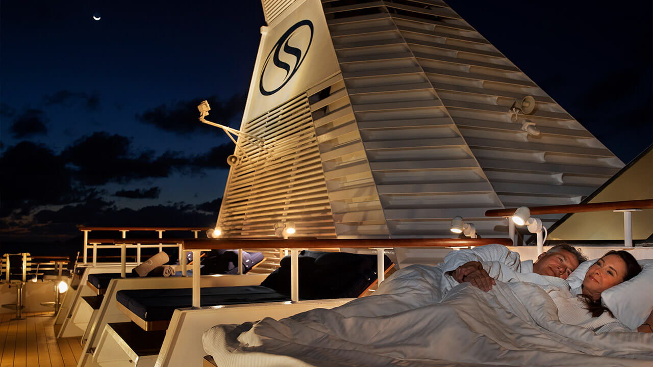 Sleep under the stars with SeaDream