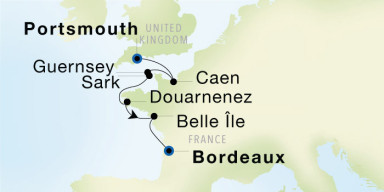 7-Day Cruise from Portsmouth, England to Bordeaux: Yachting the Channel Islands & France