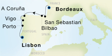 8-Day  Luxury Voyage from Bordeaux to Lisbon: Yachting France & Spain's Coastline