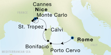 7-Day Cruise from Rome (Civitavecchia) to Nice: French Riviera & Corsica Dream