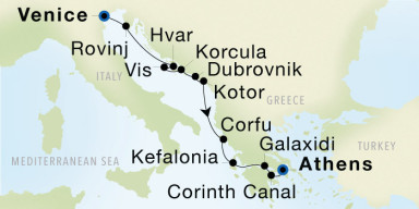 10-Day Cruise from Venice to Athens (Piraeus): Yachting the Adriatic