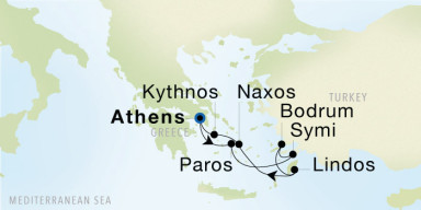 7-Day Cruise from Athens (Piraeus) to Athens (Piraeus): Yachting the Greek Isles